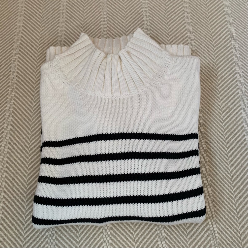 J. Crew mock neck sweater-L - Picture 2 of 8